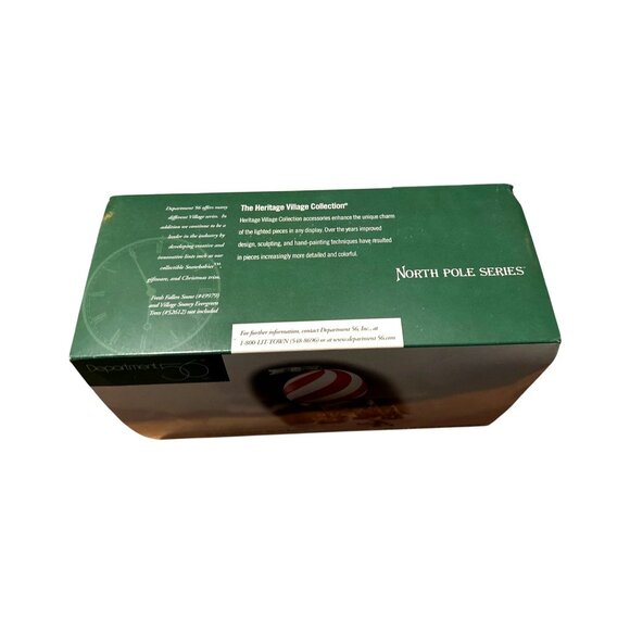 Department 56 North Pole - ‎ Dash Away Delivery Hot Air Balloon - Vintage 1998 - Picture 11 of 12